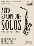 Rubank Book of Alto Saxophone Solos | Intermediate Level Songbook with Piano | Sheet Music with Online Audio for Grade 3 Students | Classical Contest Repertoire Study Book for Lessons and Performance