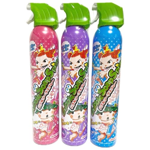 BubbleSoapSpray �o�u���\�[�v�X�v���[ [�������E�Ԃǂ��E�\�[�_�̍���] �e340ml 3��e1�{�Z�b�g �A�{�f�B�\�[�v �X�v���[