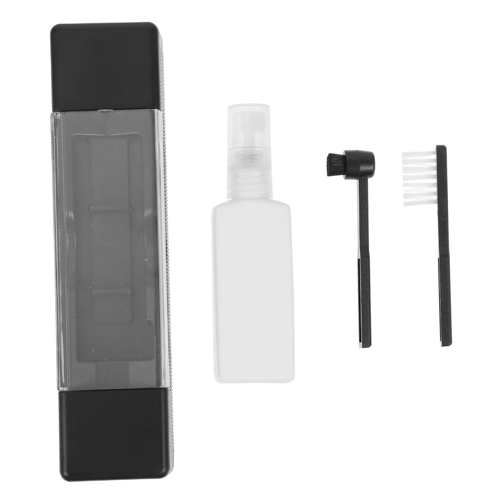 Brosse de Nettoyage Vinyle et CD, Kit Complet Antistatique, Brosse Douce en Fibres, Nettoyage Précis pour Platines et Disques Vinyles Noirs, Usage Professionnel et Domestique,