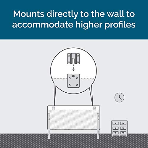 Lucid Square Tufted Mid Rise Adjustable Height Headboard, King/Cal King, Stone #TOP4