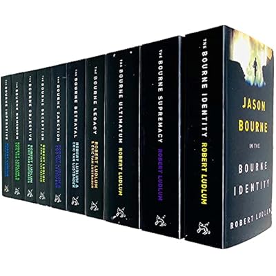 The Bourne Trilogy Series Collection Robert Ludlum 10 Books Set