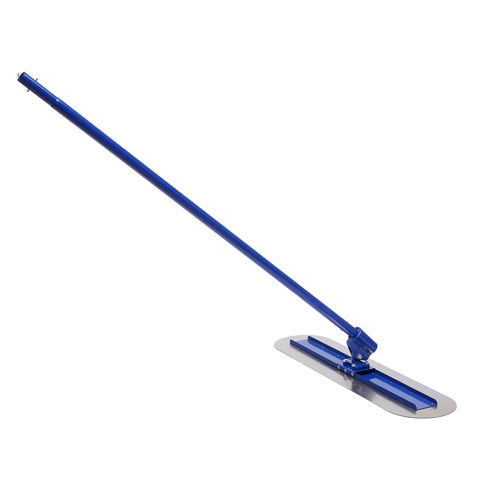Paleta de albañilería de hormigón + 3 x 1,8 m mango extraíble, juego de cuchillos de limpieza de hormigón lisos, distribuidor de hormigón para acabado, alisado