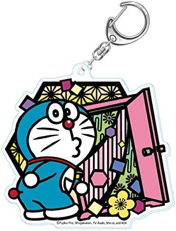 Amazon Co Jp ドラえもん 切り絵シリーズ アクリルキーホルダー ドラえもんf どこでもドア ファッション