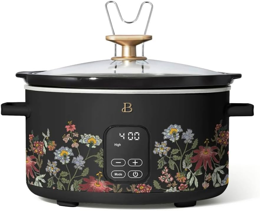 Amazon.com: Beautiful 6 Qt Programmable Slow Cooker by Drew Barrymore - Beautiful By Drew Barrymore Slow Cooker