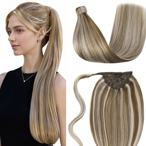 Queue de cheval extension cheveux naturel pour donner du volume aux cheveux fins