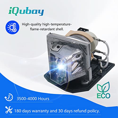 Iqubay Bl-Fp230D/Bl-Fp230J/Bl-Fp230H/Sp.8Eg01Gc01 Replacement Projector Lamp Bulb For Optoma Hd20 Hd230X Hd180 Hd2200 Dh1010 Hd200X-Lv Hd23-B Ex615I Ht1081 Eh1020 Tx612-3D Gt750-Xl Gt750Eca Tw610St #TOP1
