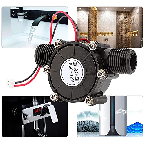 Generador Turbina Hidroeléctrica Micro Watris Veiyi, 12V DC miniatura 5