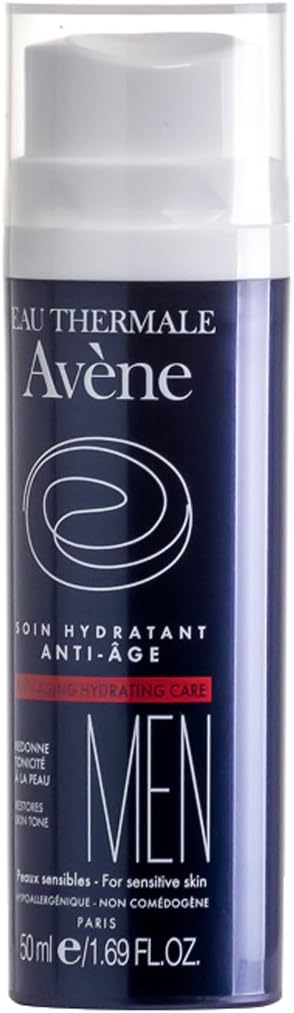 Avène Men Anti-Aging Hydrating Care 50ml – Moisturising Face Cream for Men – Helps Reduce Signs of Ageing