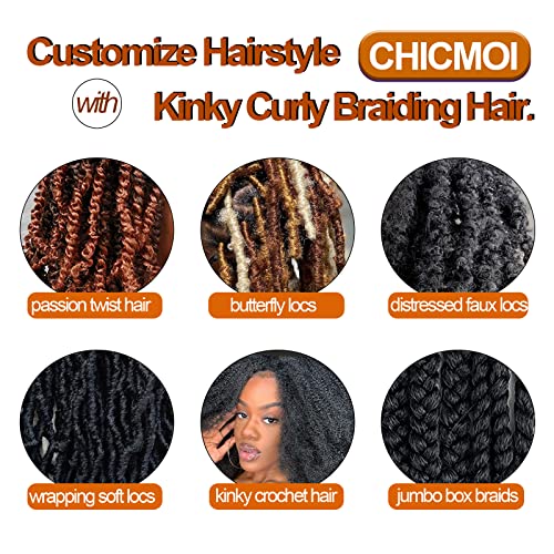 Springy Afro Twist Hair 16 Inch Burgundy Curly Braiding Hair 3 Packs Kinky Twist Hair For Braiding Bug Marley Twist Braiding Hair For Faux Locs And Passion Twist Crochet Hair(16 Inch (Pack Of 3), Bug) #TOP5