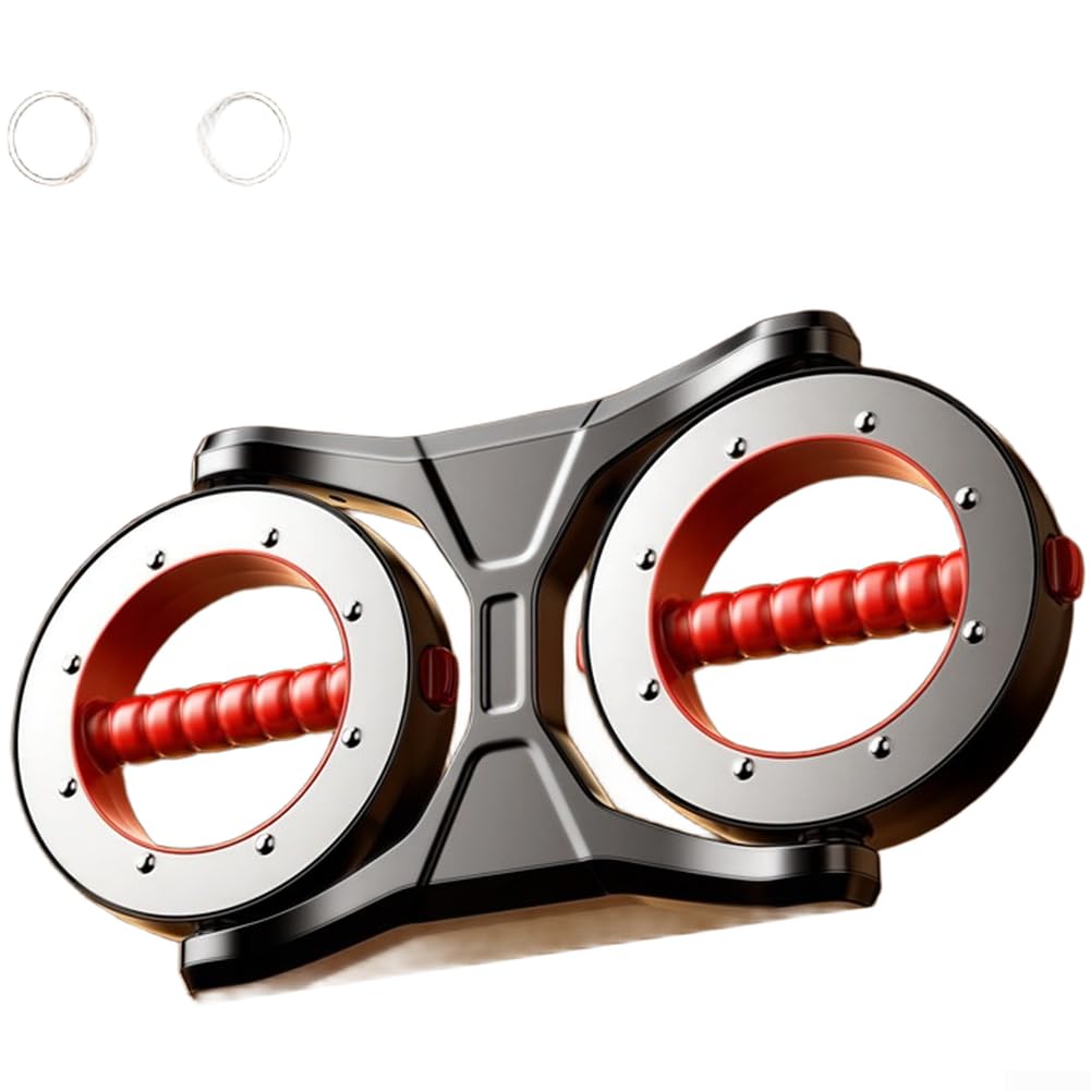 Dispositivo silenzioso per allenamento del braccio, per boxe, fitness, con resistenza regolabile e impugnatura ergonomica antiscivolo per un allenamento sicuro