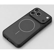 CONSTRAIN Apple iPhone 18 Pro Max ve iPhone 17 Pro Max  in Kamera Korumal  Kayd rmal  Kapakl  Silikon MagSafe  le Uyumlu Telefon K l f  Arka Kapak - Siyah