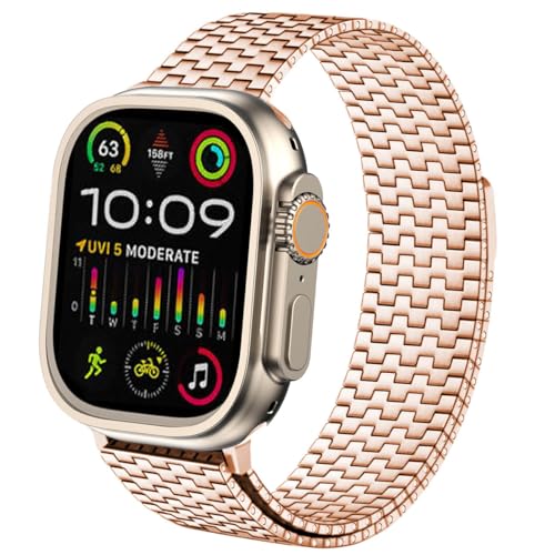 Bracelet Apple Watch en acier Juntan pour remplacer votre ancien bracelet usé ou irritant