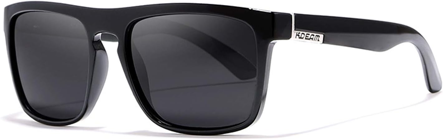 K KDEAM Square Polarized Sunglasses For Men Women Unisex Driving Vintage UV400