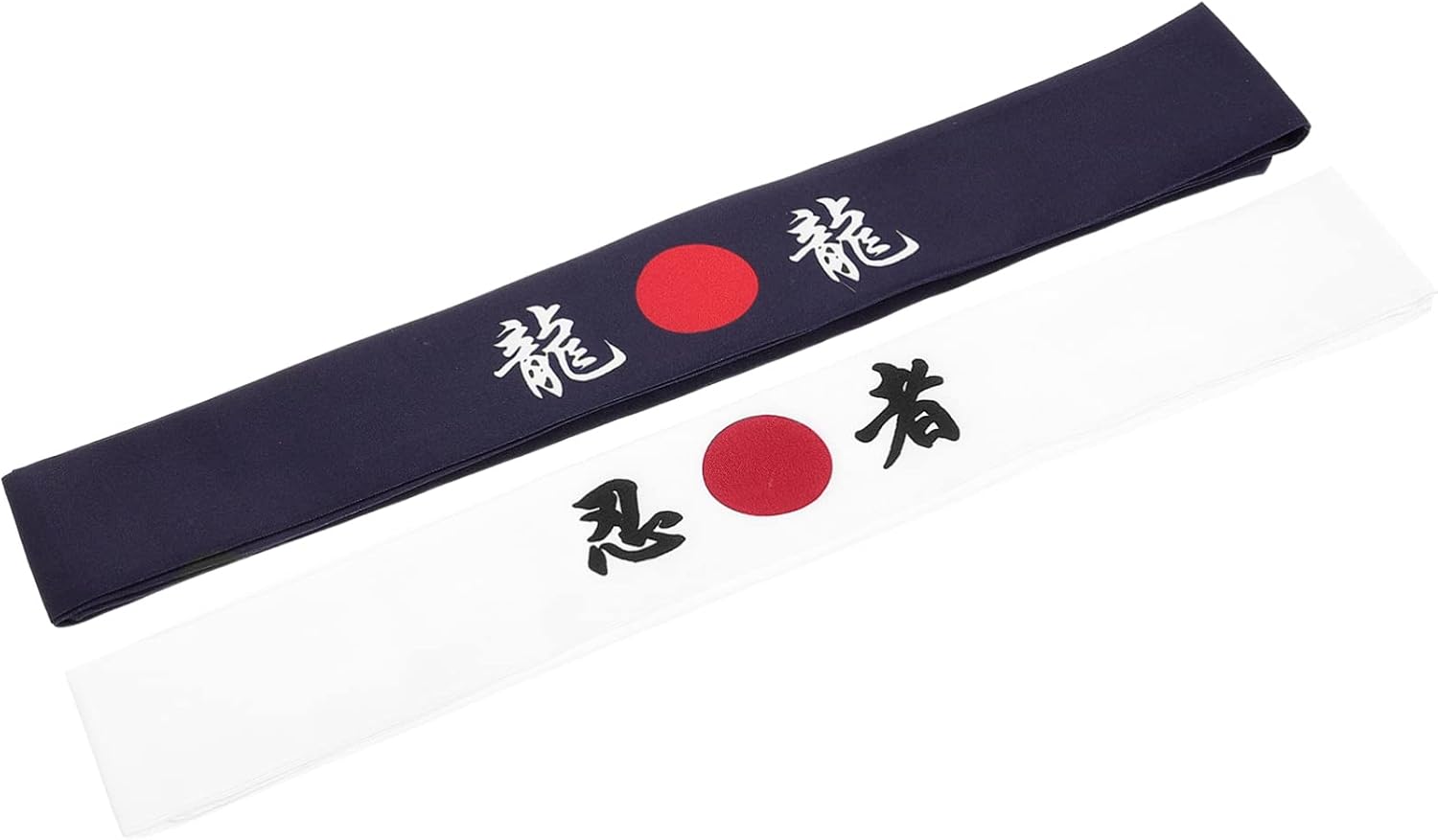 Japanese Style Karate Headband 2pcs Cloth Sweat Absorption