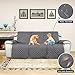 PureFit Water Resistant Reversible Sofa Covers for Reclining Sofa - Non Slip Split Recliner Couch Cover for 3 Cushion Couch, Washable Furniture Protector for Kid, Dog (3 Seat, Gray/Light Gray)