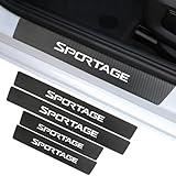 Car Door Sill Protector Compatible with Kia Sportage Accessories, Door Sill Guard Decoration Door Sill Scuff Plate Sticker