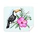 Ramphastos Toco Tropical Bird Cleaning Cloth Screen Cleaner 2pcs Suede Fabric