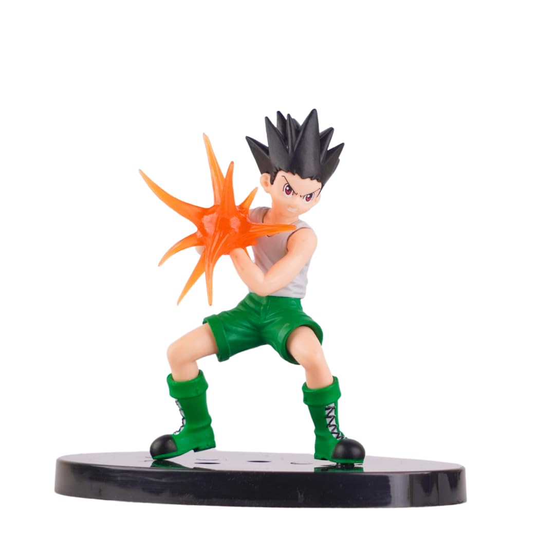 Offo Hunter X Hunter Gon Freecss Action Figure Limited Edition for Car Dashboard, Home Decors, Office Desk and Study Table.