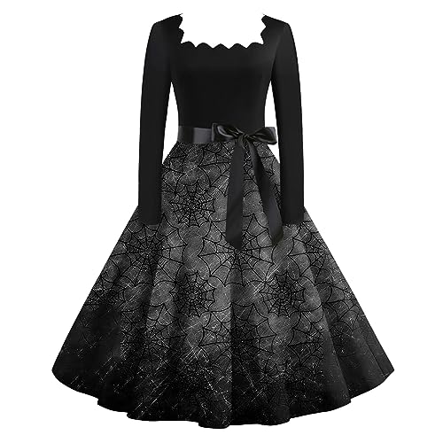 Spooky Vintage Halloween Dresses Retro Housewife Goes Green