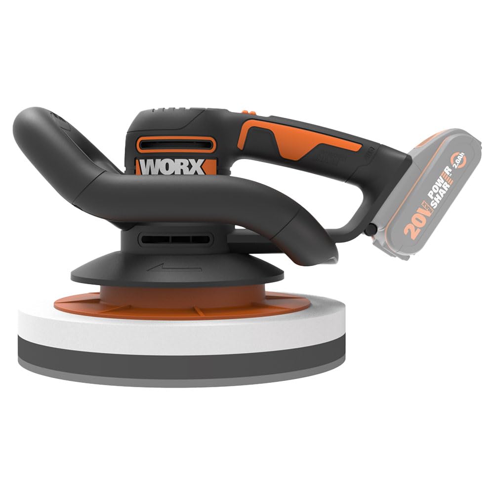 WORX WX856 Lucidatrice/buffer per veicoli a batteria 20V - Solo utensile - ø 254 mm - 3000 giri/min
