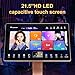 New Chinese Karaoke Machine KV-V5 MAX Karaoke Player, with Reverb Wireless Microphone, 22-inch capacitive Touch Screen Free Cloud Download Function YouTube APP Online Play 8TB