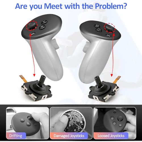 Joystick Meta Quest 3 : réparez le drift de votre manette avec ce kit complet de 2 modules - 2
