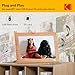 KODAK Digital Picture Frame with Remote Control, 10.1 Inch Digital Picture Frame with 1280x800 IPS HD, Wall Mountable Programmable Auto On/Off, NO WiFi