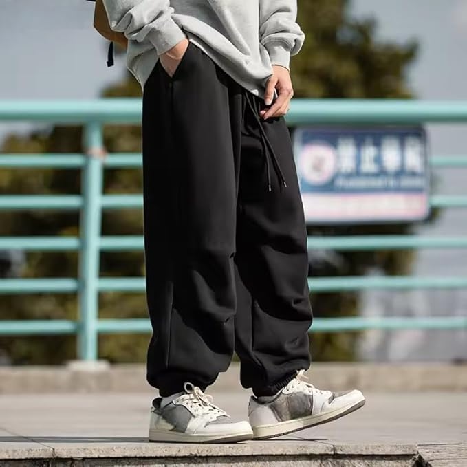 Image of Men's Cotton Regular Fit Joggers - Track Pants for man | Lower for Men