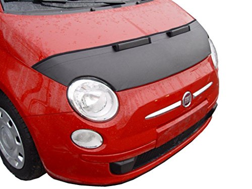 {lbg HOOD BRA Front End Nose Mask [ɓK] compatible with Fiat 500 since 2007 tBAbg500 HOOD BRA t[hK[hu (oOK[h)