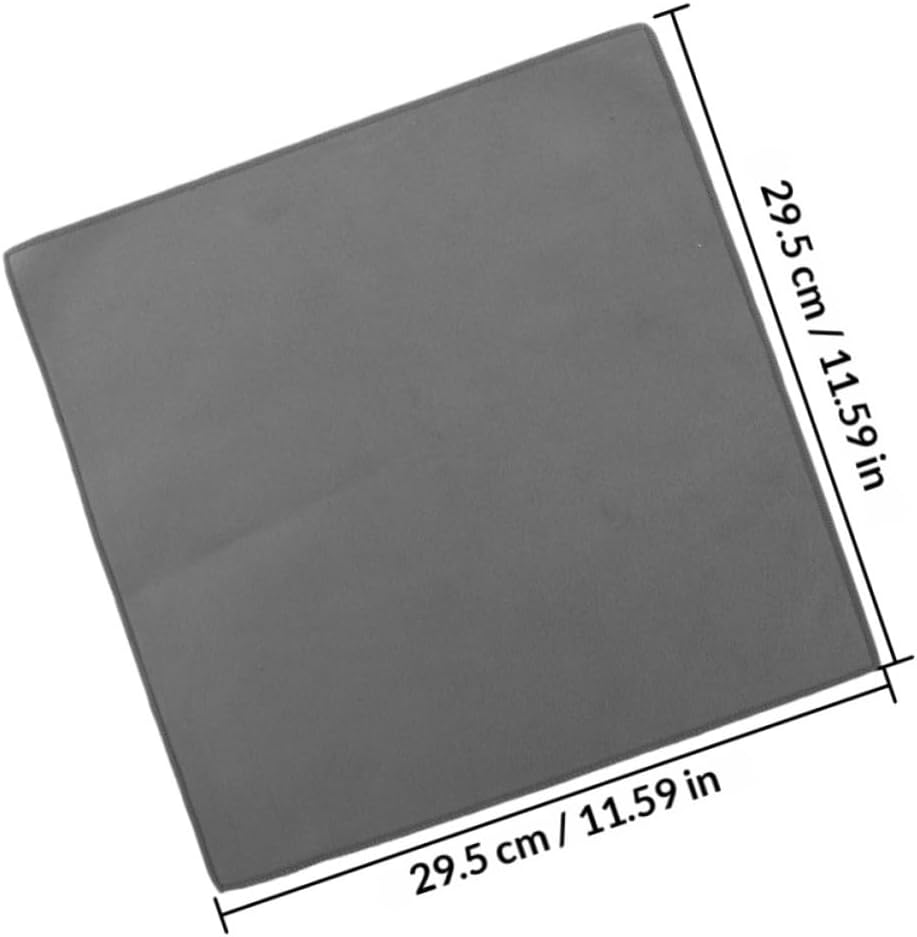 2pcs Microfiber Car Towels Double-Sided Thick Absorbent Cleaning Cloths 30x30cm for Car Wash and Drying Interior Exterior Detailing