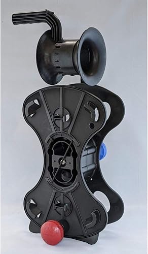 Miniatura 8 de Carrete de cable de extensión resistente 123 de 100 pies - Carrete de manguera de aire de 50 pies - Organizador de almacenamiento de cables,