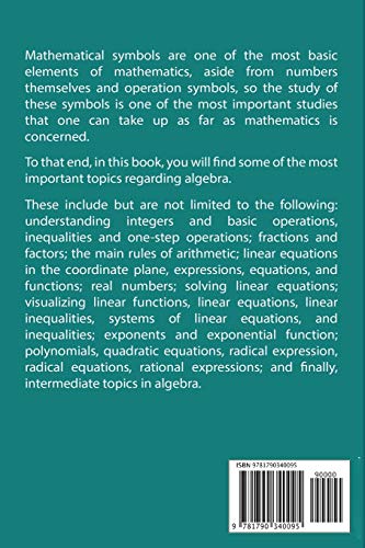 Algebra 1 Workbook: The Self-Teaching Guide and Practice Workbook with Exercises and Related Explained Solution. You Will Get and Improve Your Algebra 1 Skills and Knowledge from A to Z - Image 2