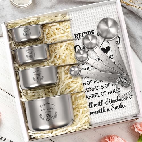 Easter Gifts for Teens Girls Women Adults,7 PCS Bunny Gifts Set with Iced Coffee Cup,Bracelet,Socks,Bag,Hair Clip & Scrunchy,Perfect Easter Basket Stuffers for Teens Girls Adults
