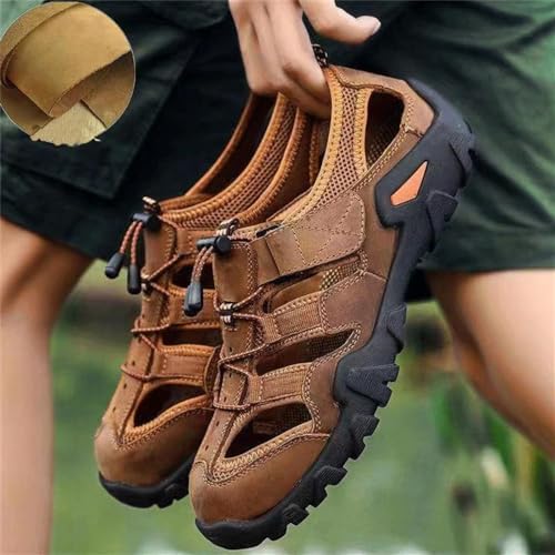 CHUUMEE Men's Sport Sandals Outdoor Hiking Sandals Closed Toe Athletic Sandals3