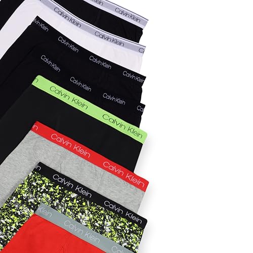 Image of Calvin Klein Kids Boys' Modern Cotton Boxer Brief Underwear 8-Pack