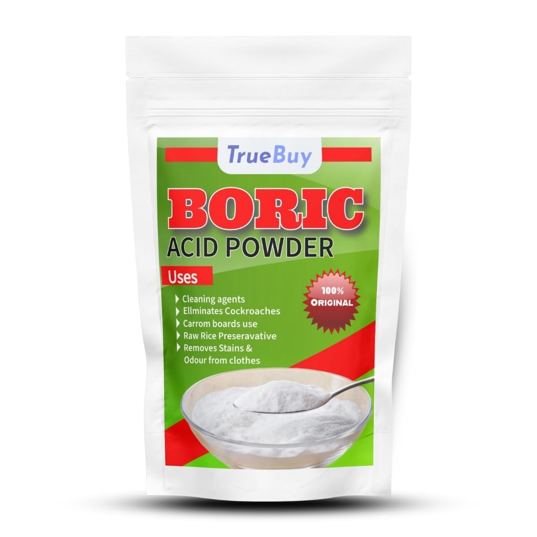 TrueBuy Boric Acid Powder 200g, Insect Repellent, Cleaning Agent, Preservative, Laundary Detergent Booster (B0DHP4C8XB) Amazon Price History, Amazon Price Tracker