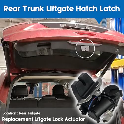 Image of BHB Liftgate Lock Actuator Compatible with Ford Explorer Edge Escape Expedition Police Interceptor Lincoln MKX Navigator Nautilus 2015-2022 Rear Lift Gate Lock Motor Replace FA1Z7443150 DS7Z-7443150-B
