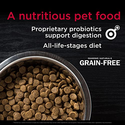 Diamond Naturals Grain Free Real Meat Recipe Premium Dry Dog Food With Real Fish 14Lb #TOP2