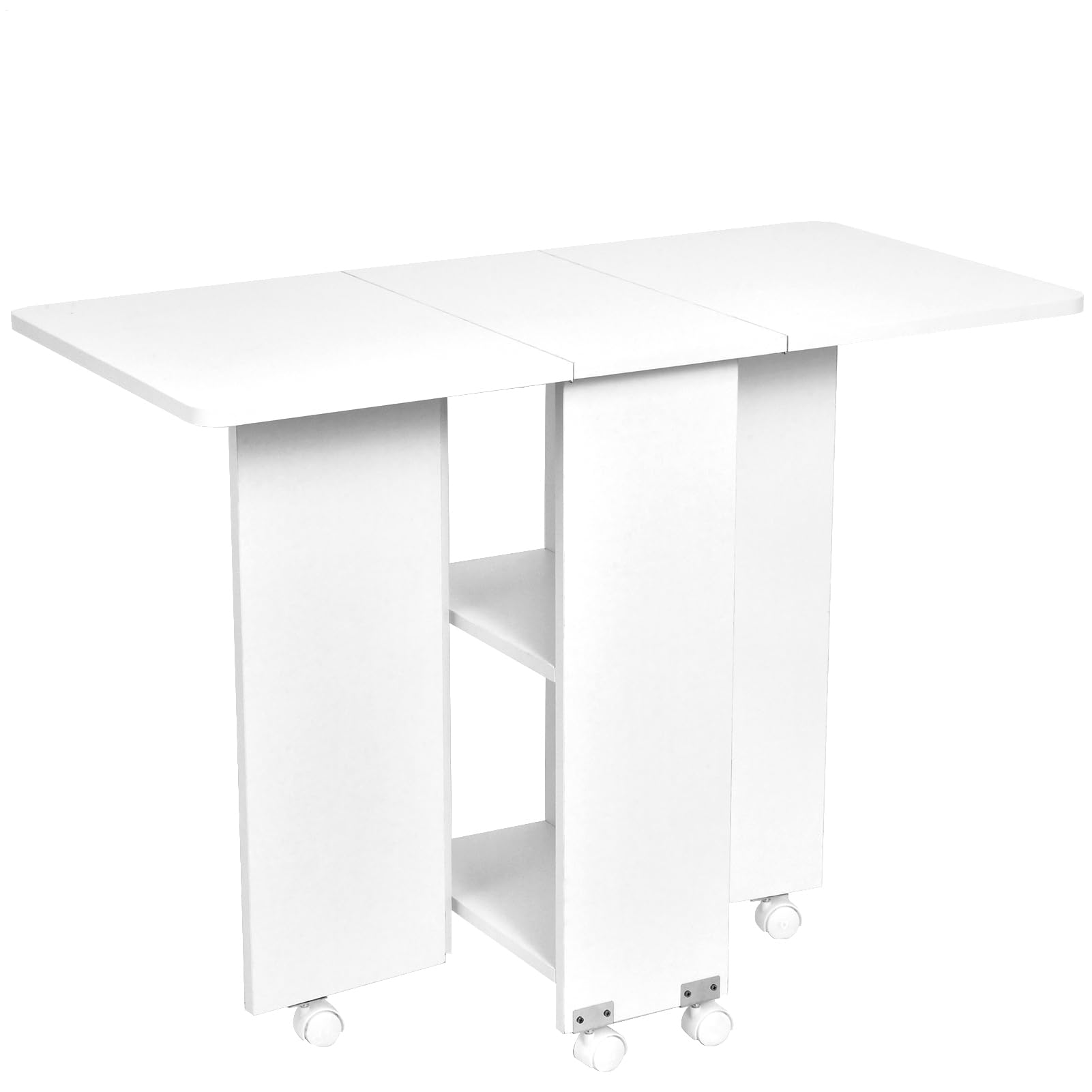 Table de l'île pour la cuisine avec structure durable et plateau extensible pour salle à manger