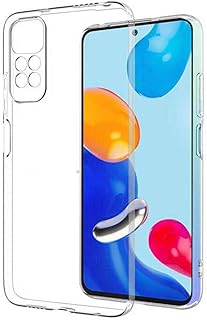 KZY İLETİŞİM Xiaomi Redmi Note 11 Kapak Kamera Korumalı Tıpalı Şeffaf Silikon Kılıf