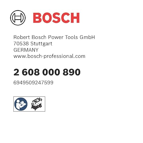 Bosch 1x PRO Teleskopgriff (für GAS 400 A und GAS 12-40 MA, Professional Zubehör Staubsauger)