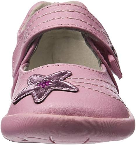 pediped Baby-Girl's Starlite First Walker Shoe, Pink, 19 Child EU Toddler (4-4.5 US) | Image 1