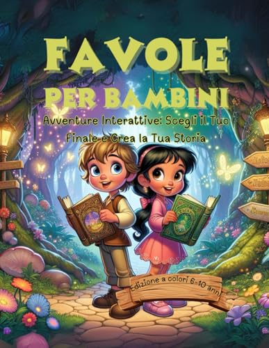 FAVOLE PER BAMBINI: AVVENTURE INTERATTIVE: SCEGLI IL TUO FINALE E CREA LA TUA STORIA