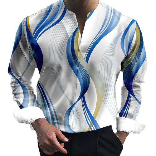 Chemises pour hommes contre la chaleur avec un haut disco léger casual