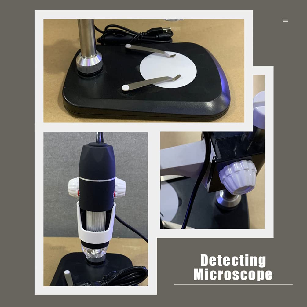 ibasenice 1 Pc Microscopio Lupa De Aumento Lupa Digital Aumentador Reparar Camera Ferramentas Mini Cámara Cámaras Digitales Lupas De Joyería Lupa Portátil Batería Número Abdominales