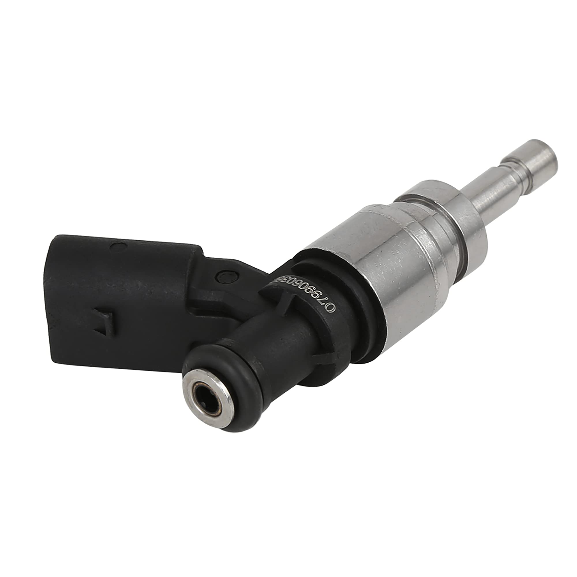 X AUTOHAUX Inyector De Combustible Boquilla para Audi A6 Quattro 07-11 1Pc | 079906036C FPI0038, Plata/Negro, Metal/Plastico, 84x51.5x21mm, Para Audi A6/A8/R8/S5 07-11, Para VW Touareg 07-09
