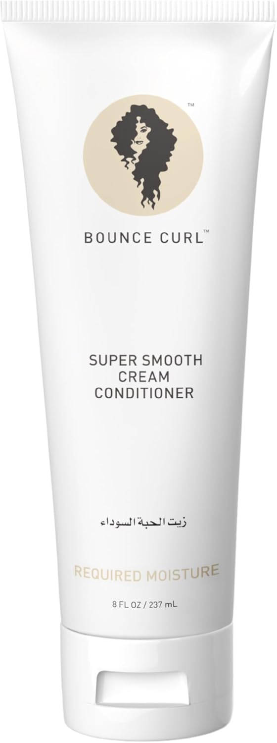 Bounce Curl Super Smooth Cream Conditioner | Curly Hair Conditioner | With Organic Aloe & Sunflower Oil | 238ml
