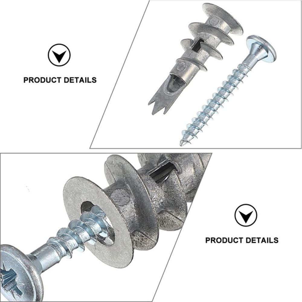 Viti E Tasselli Per Cartongesso - 120 Pezzi | Fissaggio Forte E Semplice - Foto 10