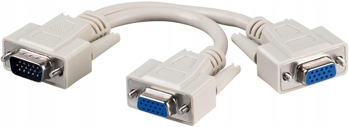 VGA Y-splitter 1 to 2, passive
