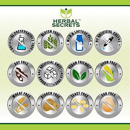 Herbal Secrets Passion Flower (Passiflora Incarnata) 700 Mg | Vegetarian Capsules | Non-GMO | Gluten-Free | Made in USA (1 Pack | 120 Count) - Image 4